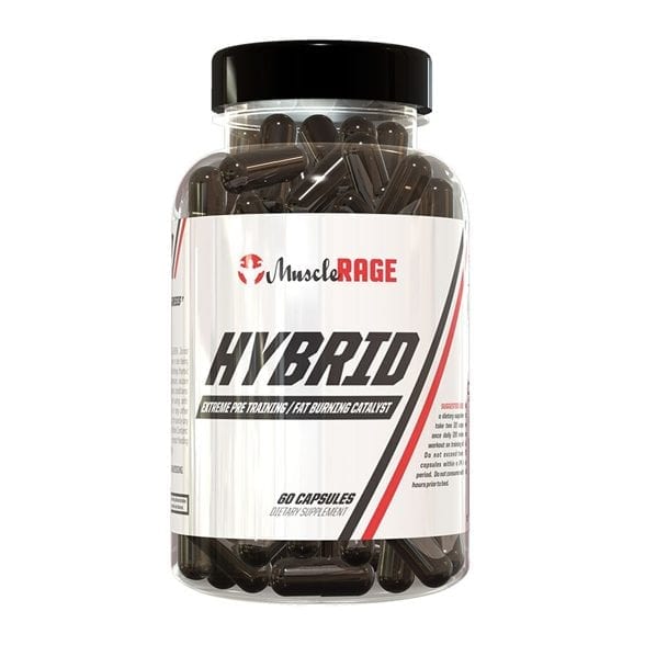 Muscle Rage Muscle Rage Muscle Rage Hybrid (60 Caps) | Bodyshocker Retail