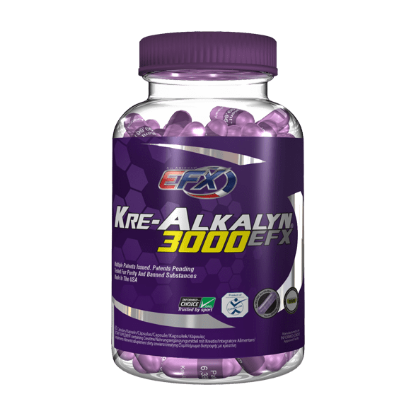 EFX Sports Kre-Alkalyn (120 Caps)