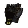 Scitec Nutrition Leather Gloves Black and Yellow