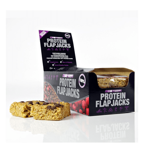 Vyomax Protein Flapjacks (12 x 115g)