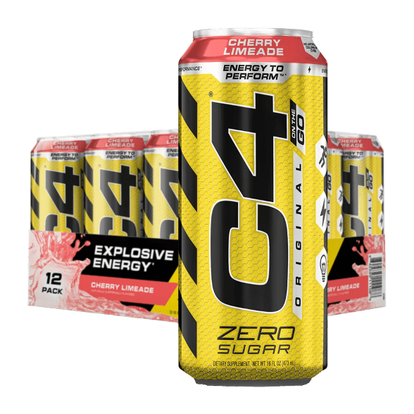 Cellucor C4 Pre Workout Carbonated RTD (12 x 473ml)