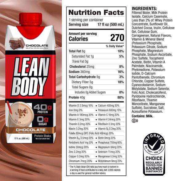 Lean Body Protein (RTDs) - Image 5
