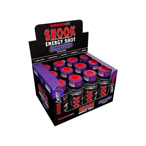 Murdered Out- SHOOK Pre Workout Shots