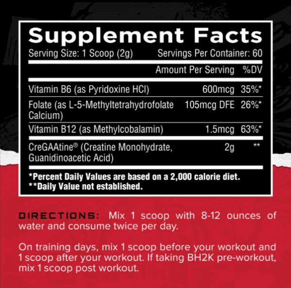 UNMATCHED CreGAAtine- (120g) - Image 2