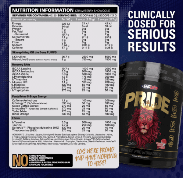 Pride-Pre Workout - Image 2