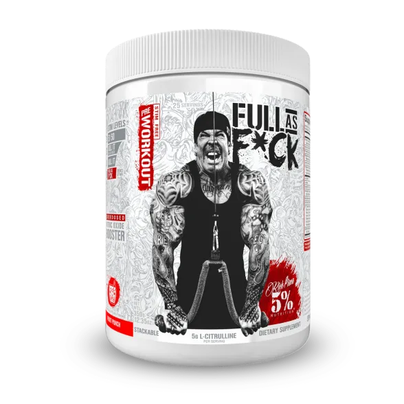 5% Rich Piana Full as F*CK Non-Stim Pre-Workout