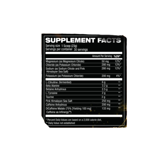 HOSSTILE FOUNDATION PRE-WORKOUT - Image 2