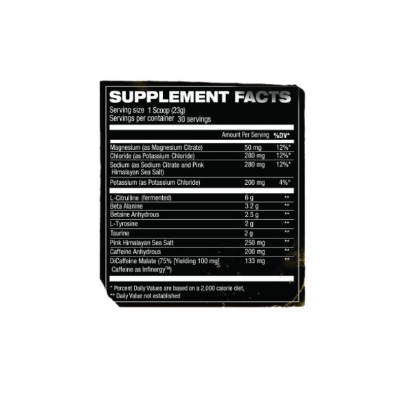 HOSSTILE FOUNDATION PRE-WORKOUT - Image 2